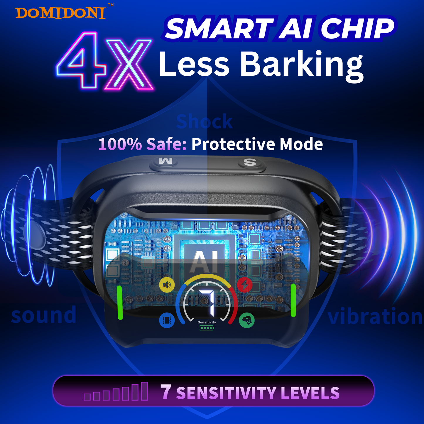 2025 Upgraded Smart Bark Collar