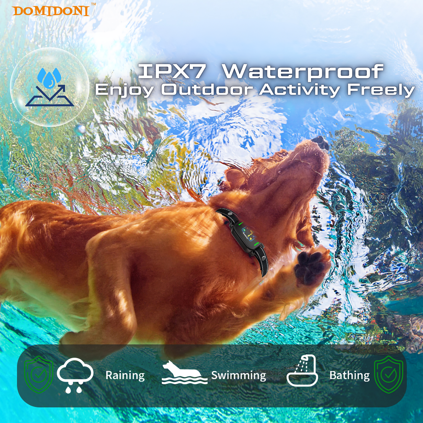 2024 DomiDoni Smart Bark Collar