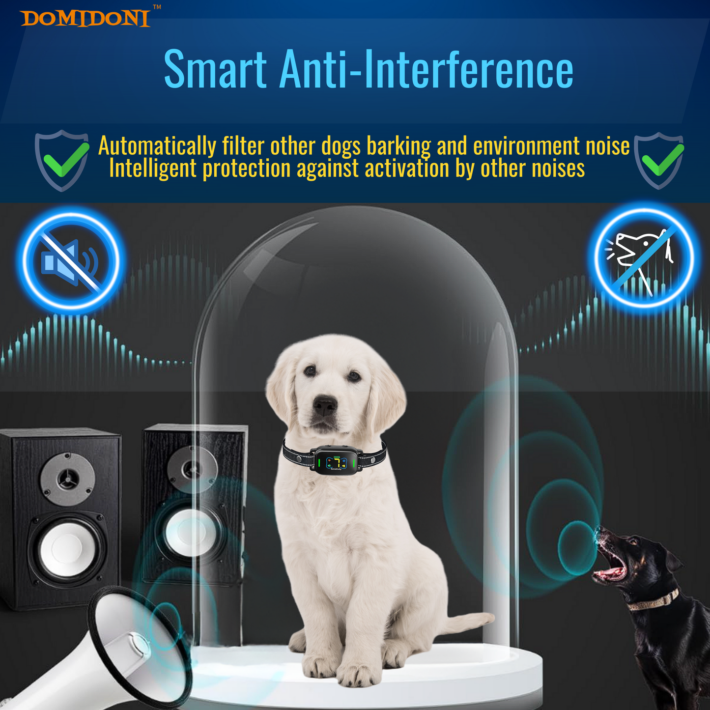 2024 DomiDoni Smart Bark Collar
