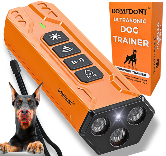 2025 Upgraded Dog Bark Deterrent Device - Anti-Bark Devices for Dogs, No More Barks Dog Training Tool